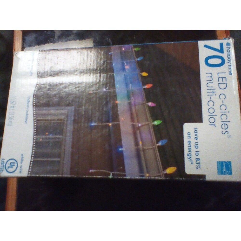 Holiday Time Multi-color LED C-cicles